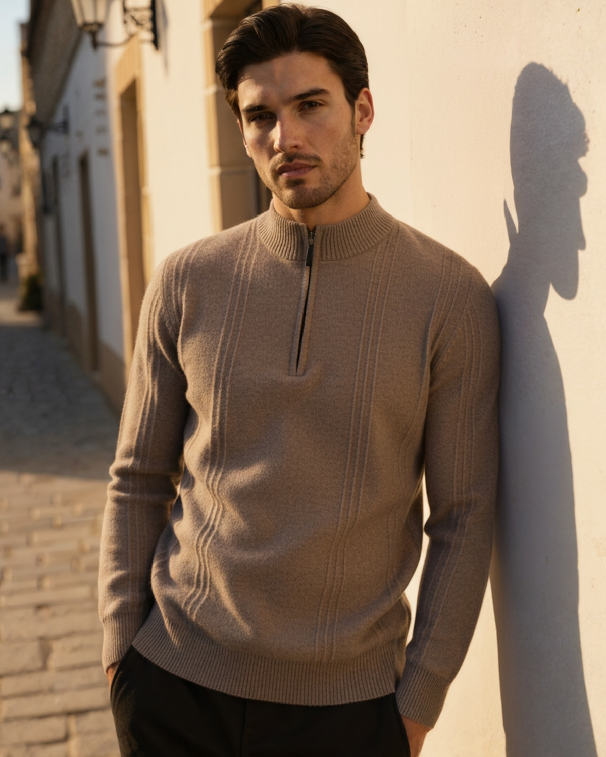 Grindelwald Cashmere Half-Zip