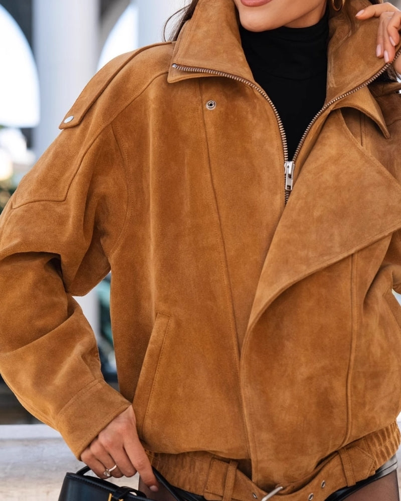 Sea Island Suede Jacket