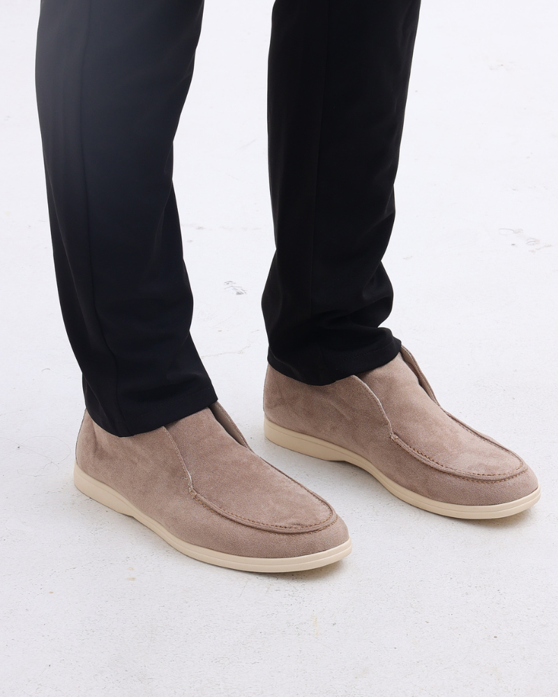 Bevagna Suede High-Top Loafer