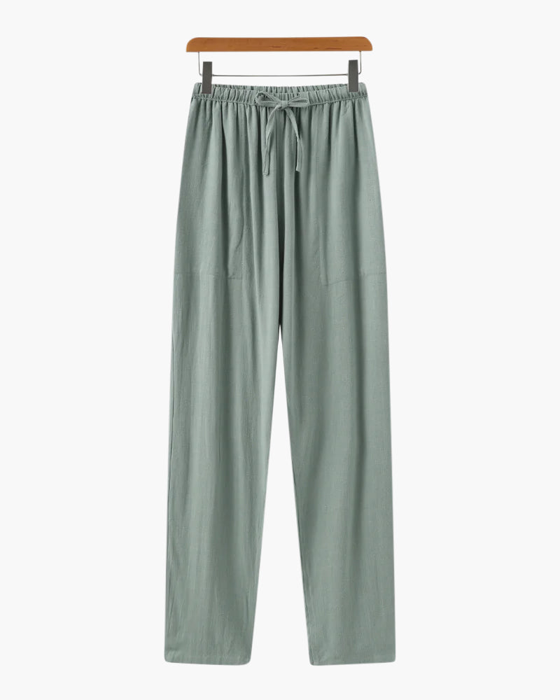 Gaeta Linen Slim Trousers