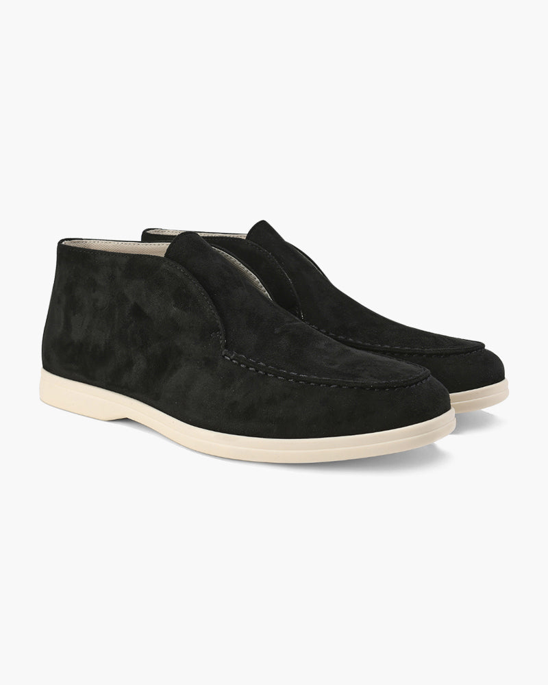 Bevagna Suede High-Top Loafer