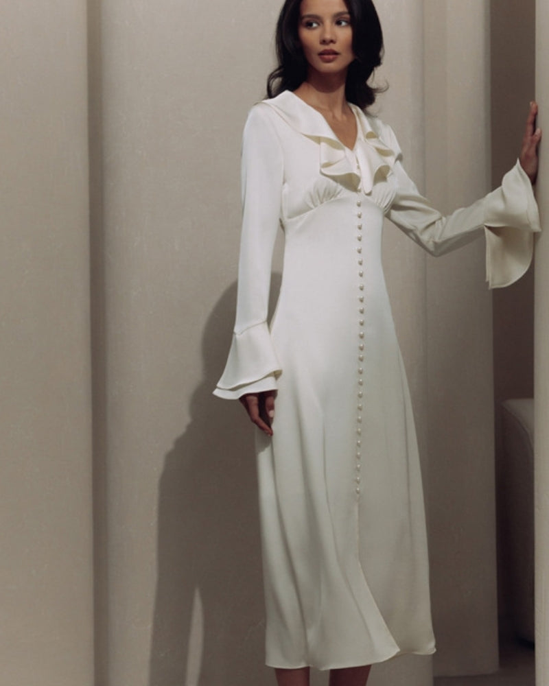 Southampton Pearl Midi Dress