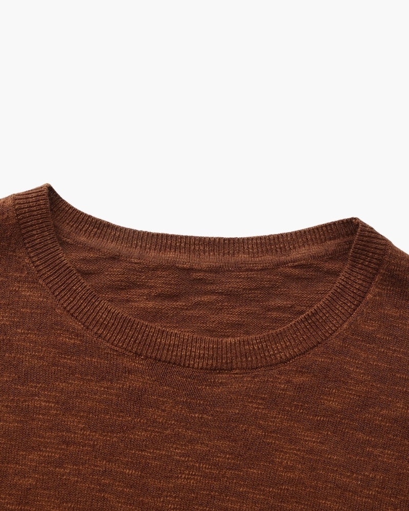 Nantucket Linen Crewneck