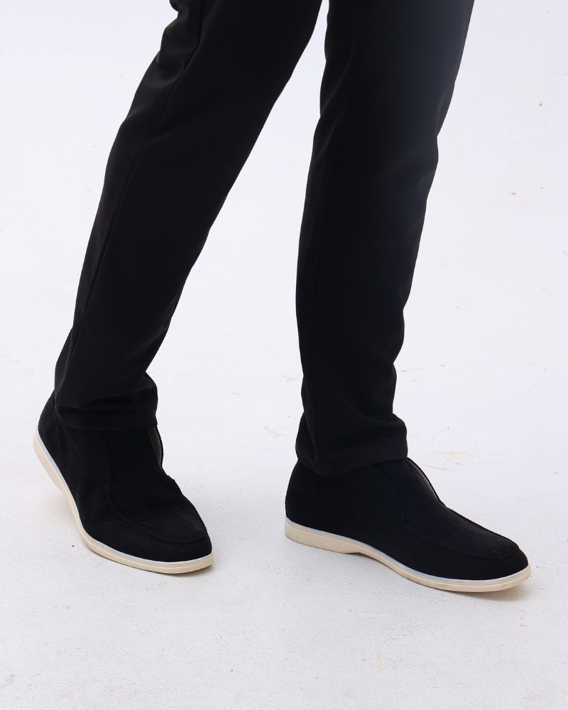 Bevagna Suede High-Top Loafer