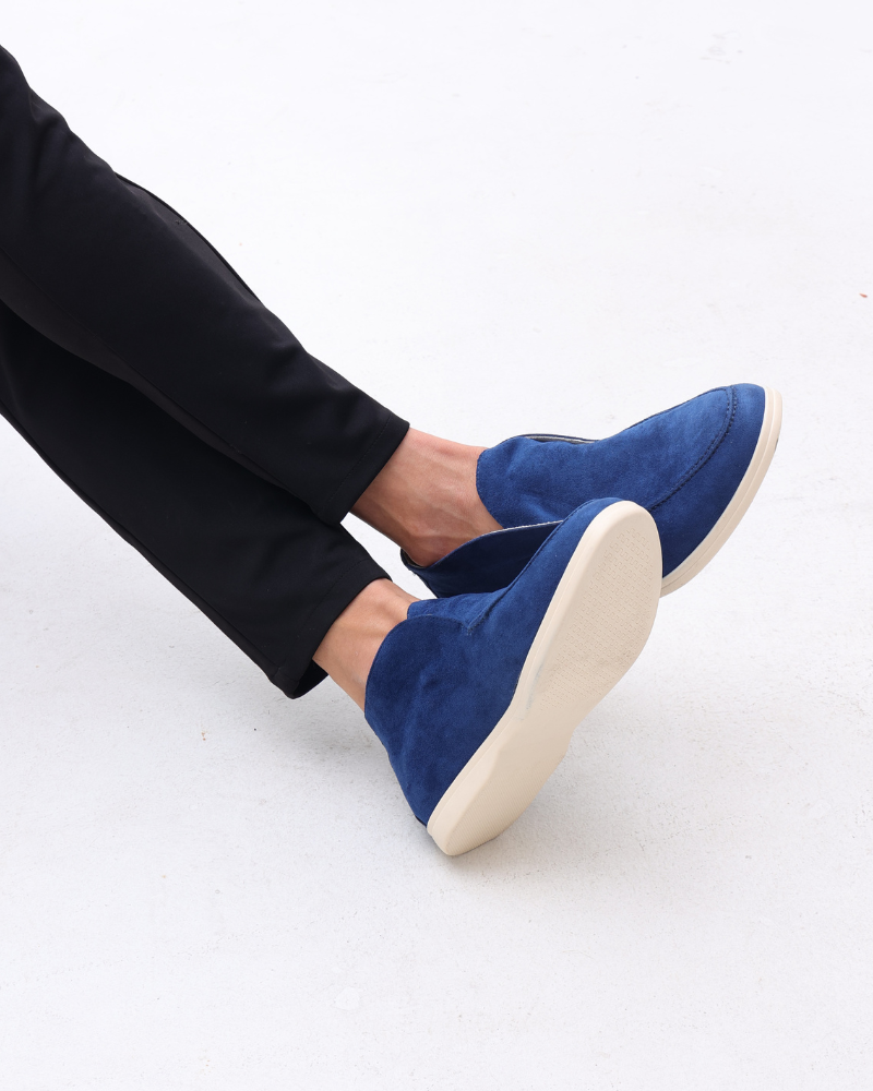 Bevagna Suede High-Top Loafer