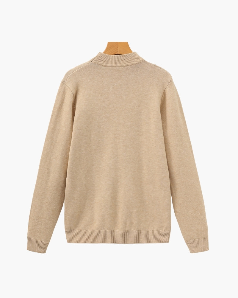Sintra Mock-Neck Sweater