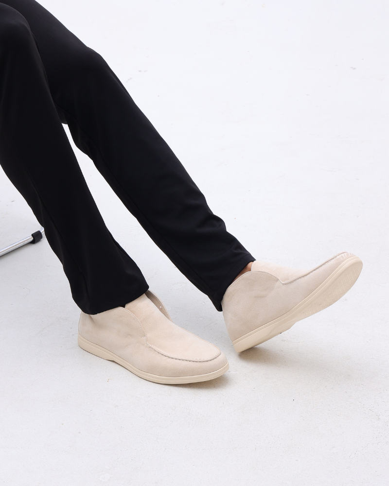 Bevagna Suede High-Top Loafer