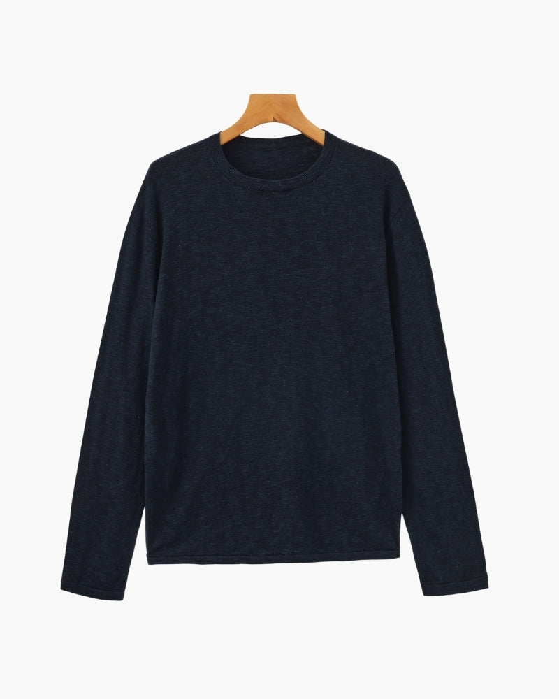 Nantucket Linen Crewneck