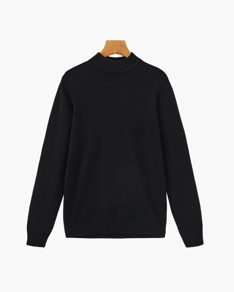 Sintra Mock-Neck Sweater