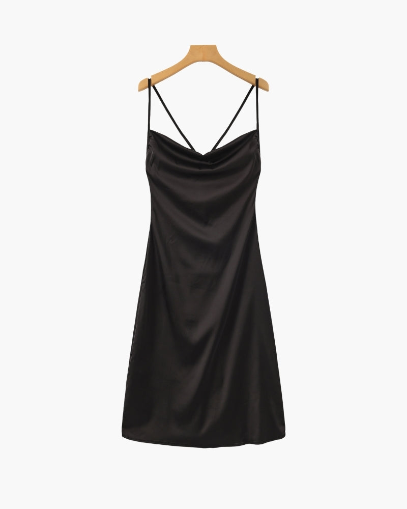 Bruges Silk Slip Dress