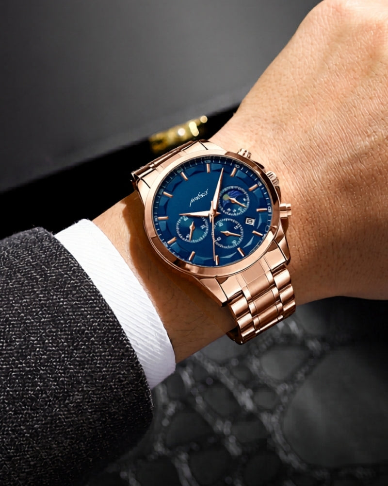 Cortina Steel Chronograph