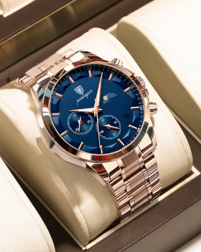 Cortina Steel Chronograph