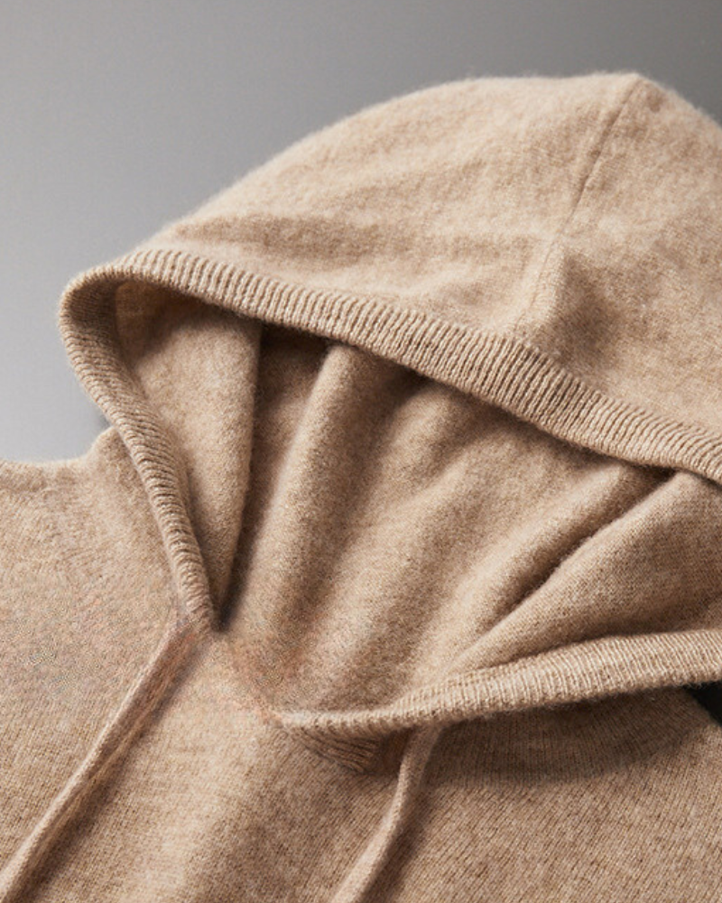 Aosta Cashmere Hoodie