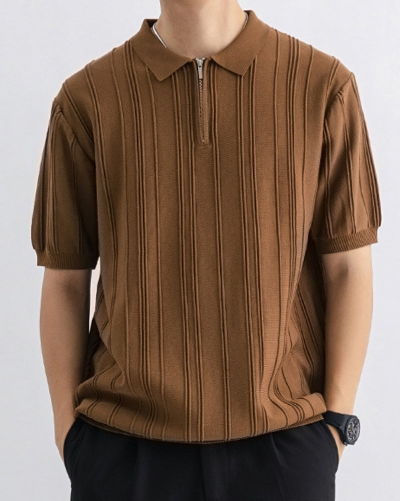Menaggio Zip Polo