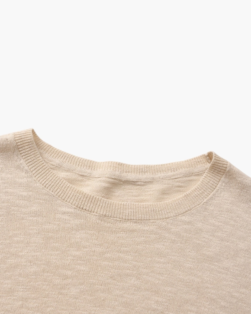 Nantucket Linen Crewneck