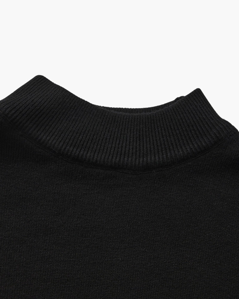 Sintra Mock-Neck Sweater