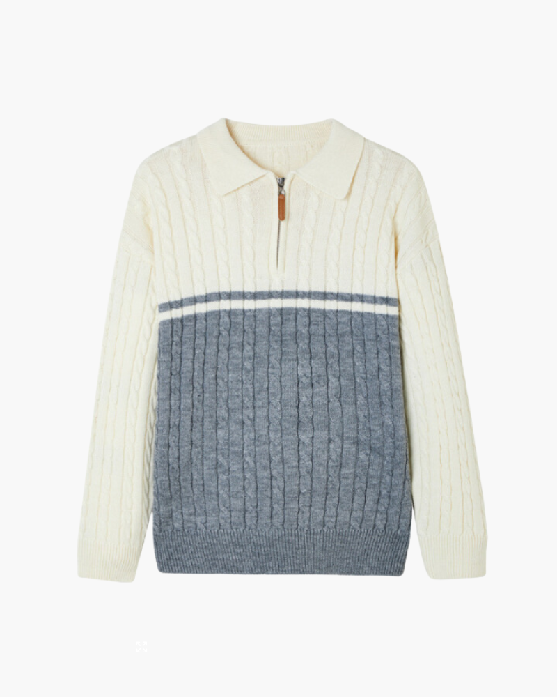 Vevey Wool Zip Sweater