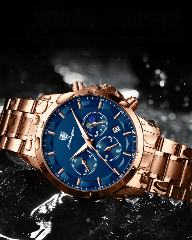 Cortina Steel Chronograph