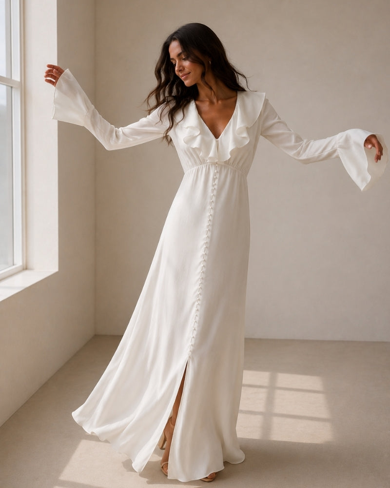 Southampton Pearl Midi Dress