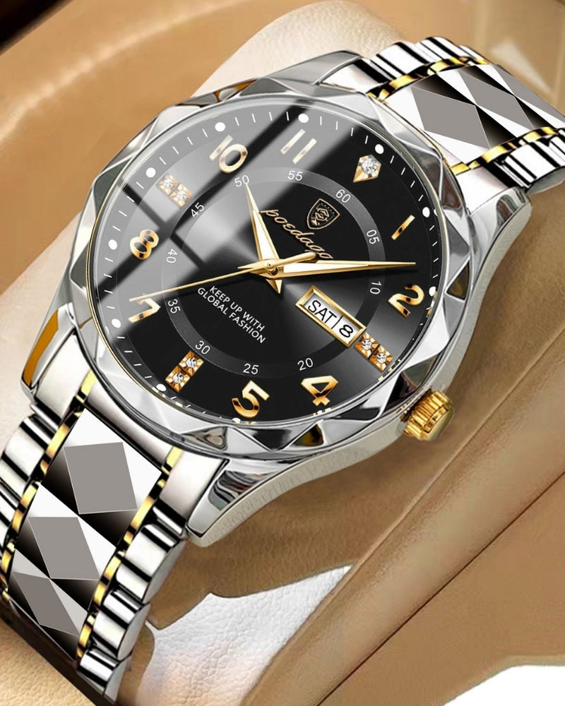 Honfleur Steel Two-Tone Watch