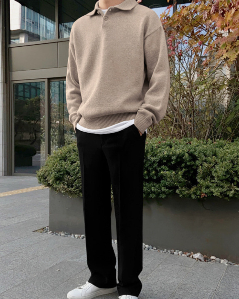 Recanati Wool Half-Zip
