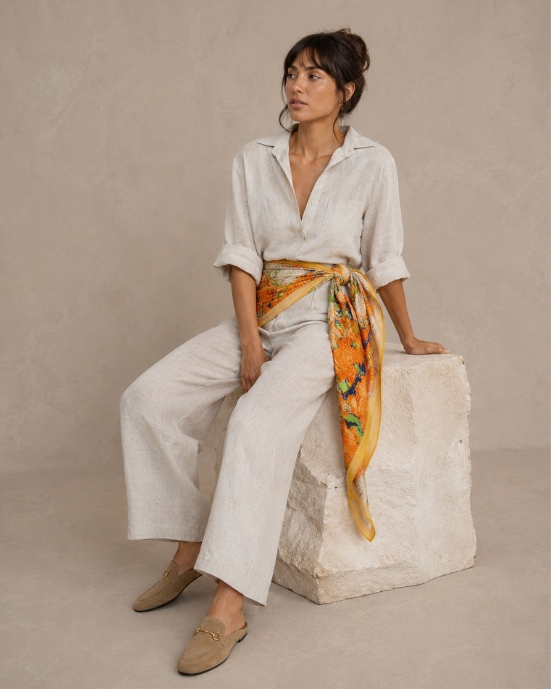Hvar Silk Scarf