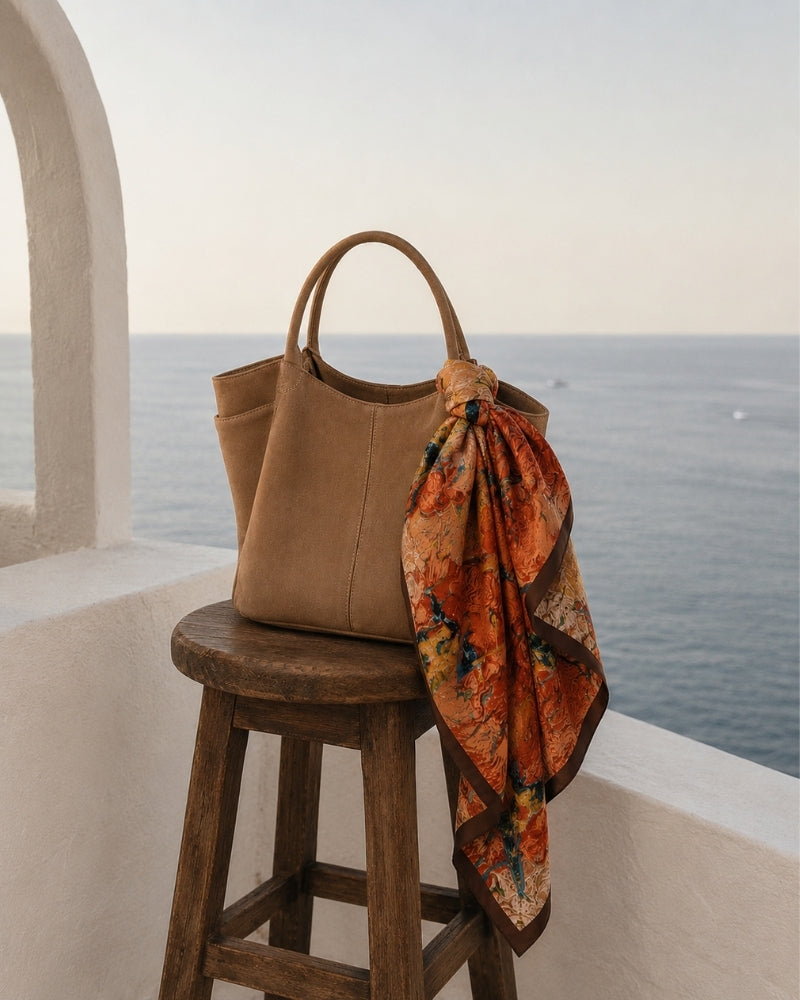 Hvar Silk Scarf