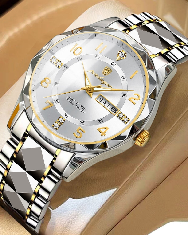 Honfleur Steel Two-Tone Watch