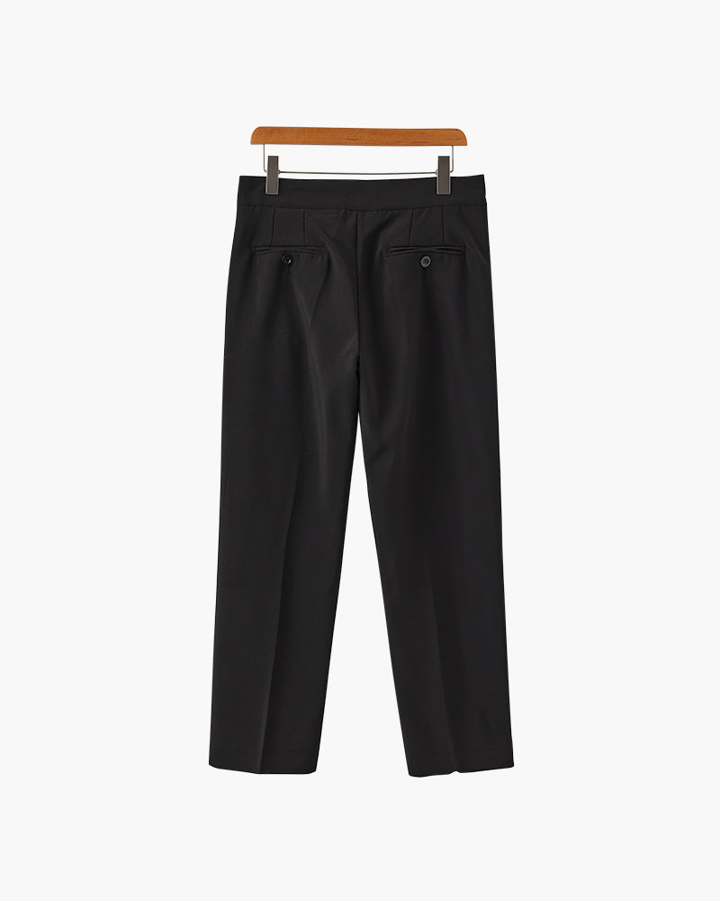 Salcombe High-Waist Trousers