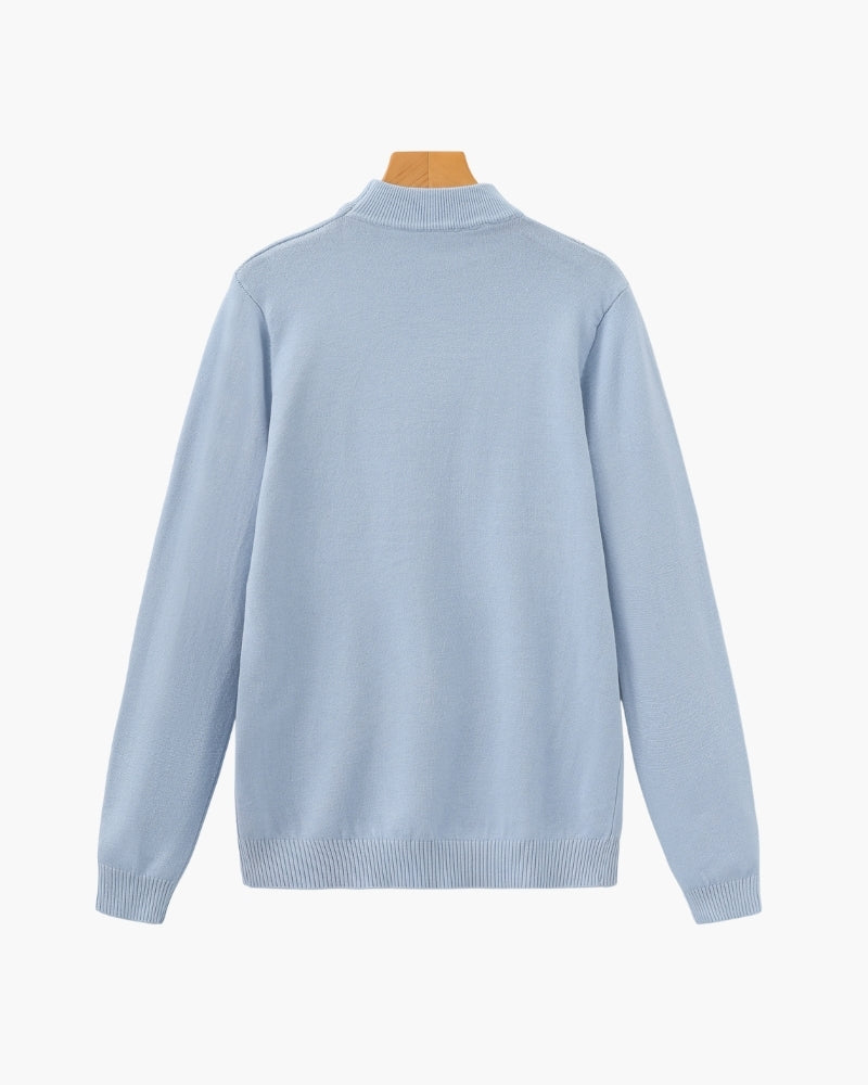 Sintra Mock-Neck Sweater