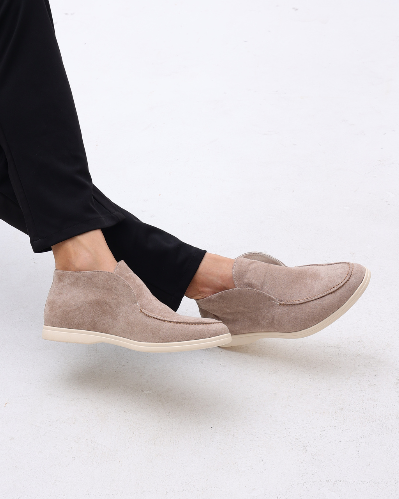 Bevagna Suede High-Top Loafer