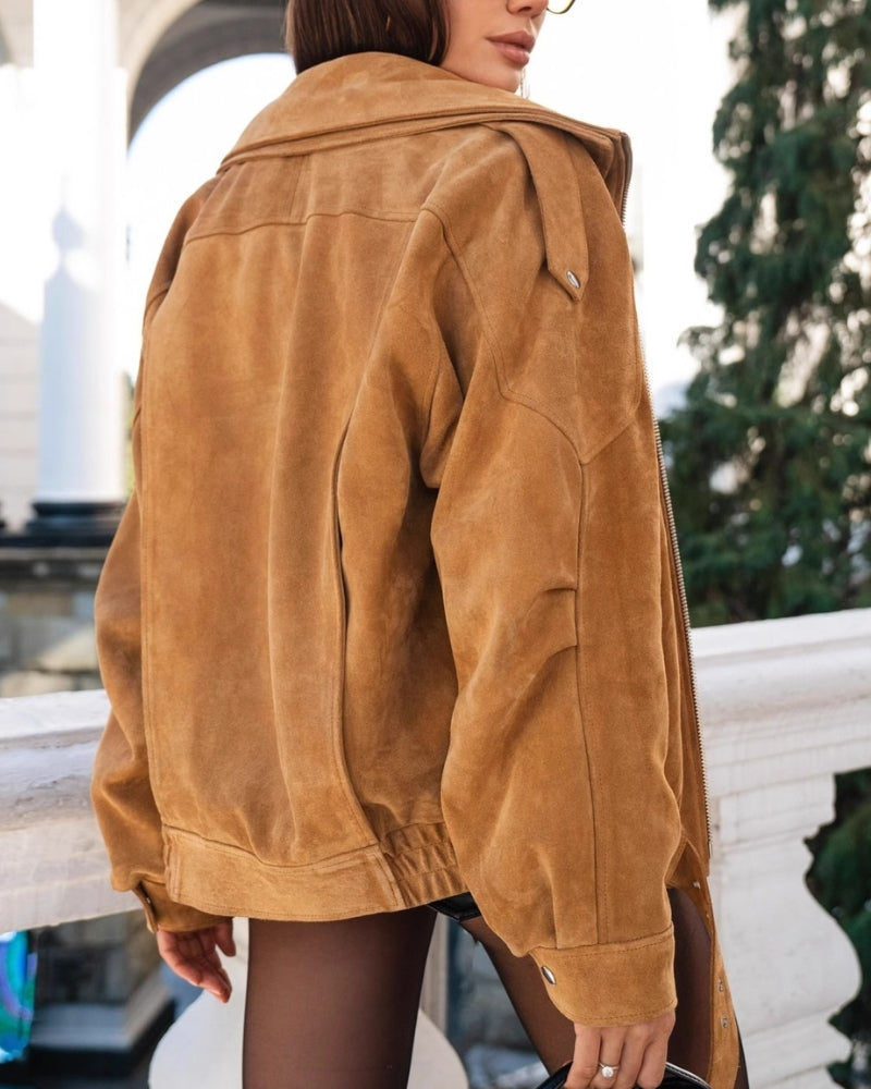 Sea Island Suede Jacket