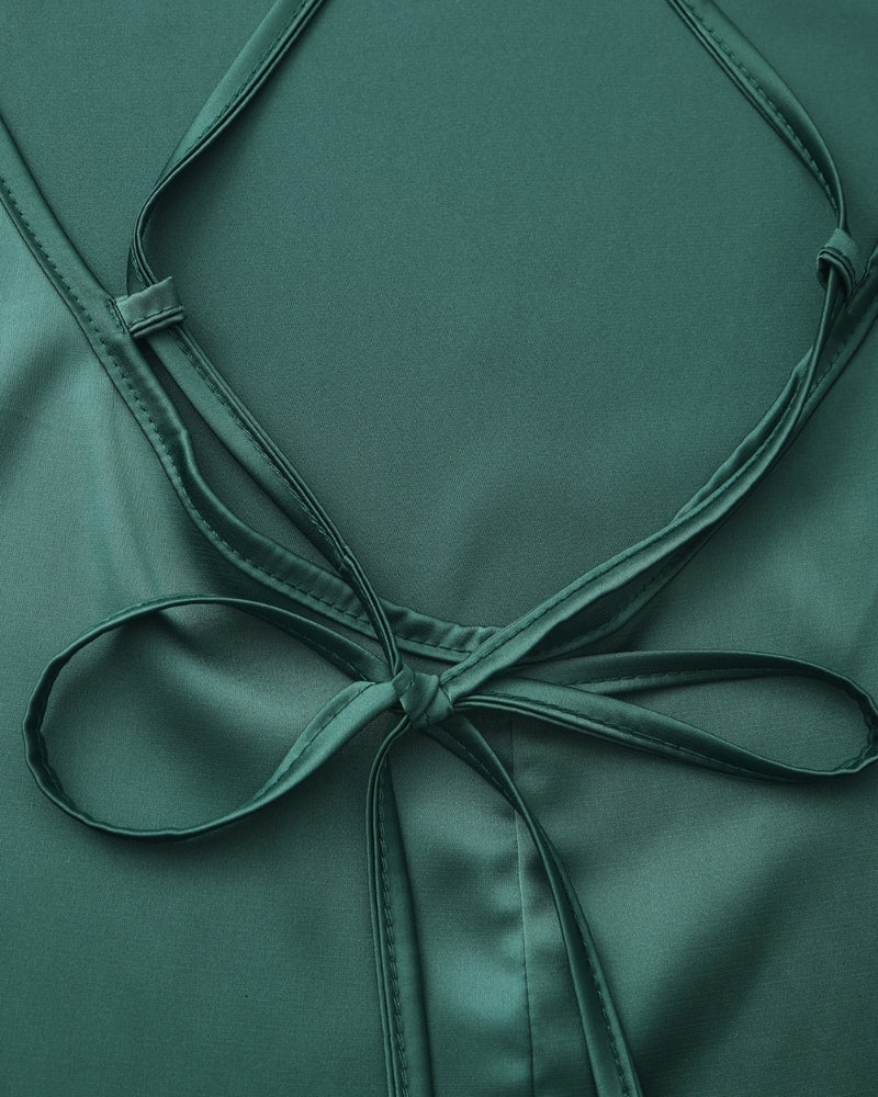 Bruges Silk Slip Dress