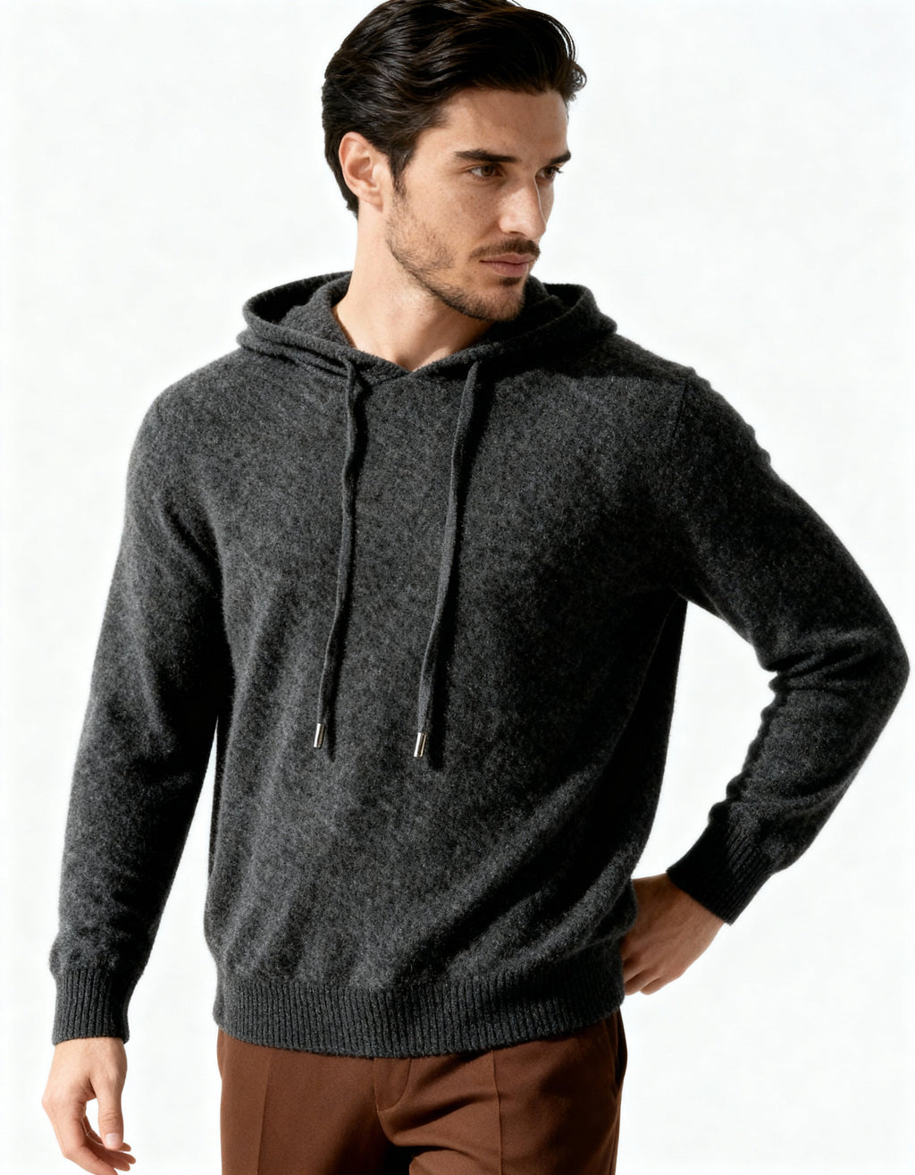 Aosta Cashmere Hoodie