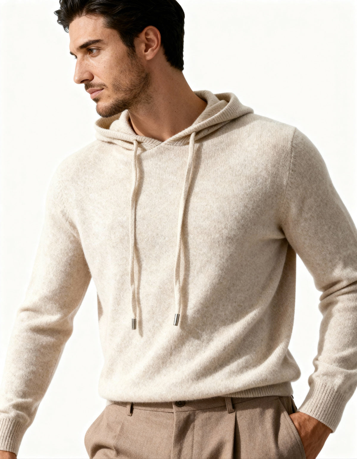 Aosta Cashmere Hoodie