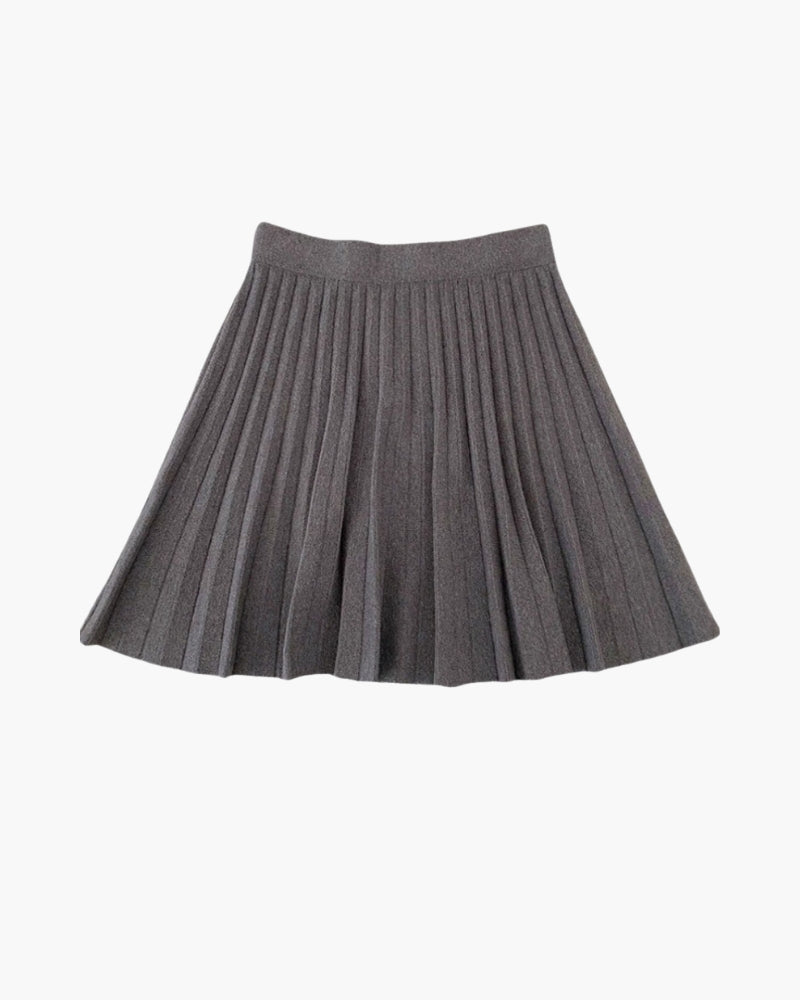 Cremona Wool Mini Skirt