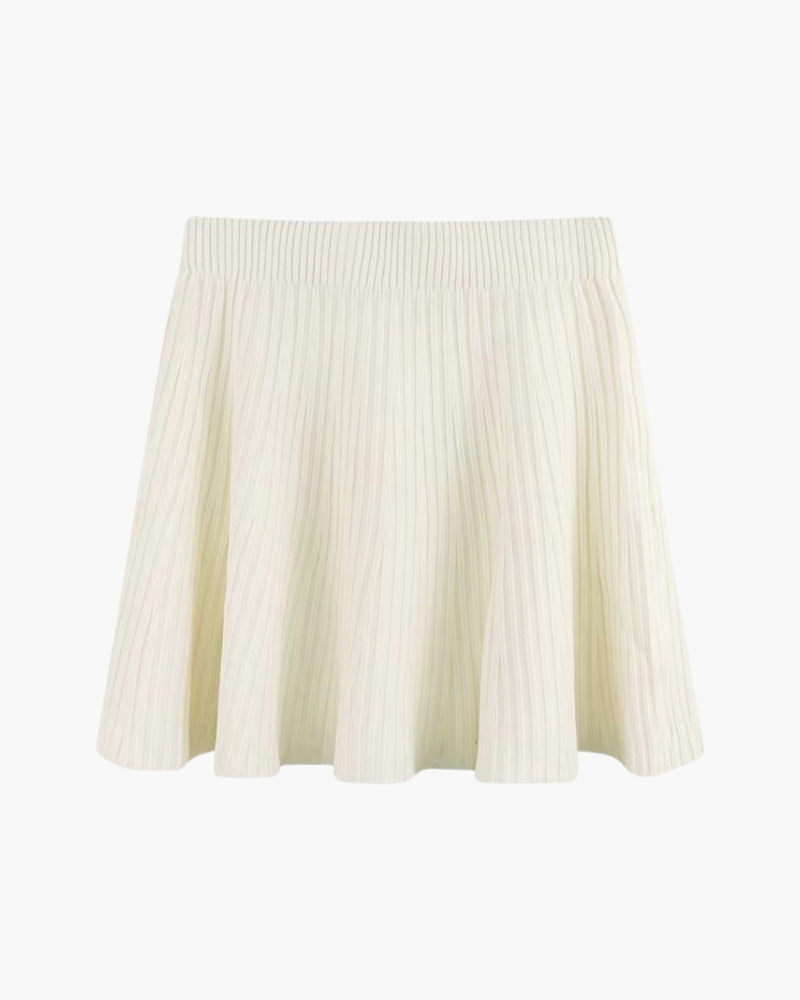 Cremona Wool Mini Skirt