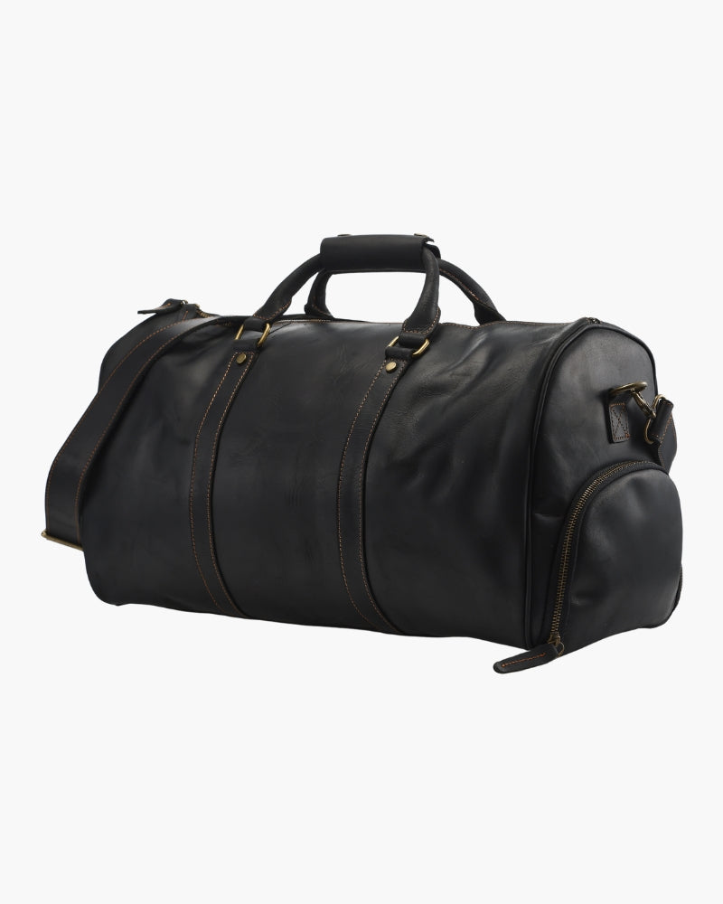 Ischia Leather Weekender