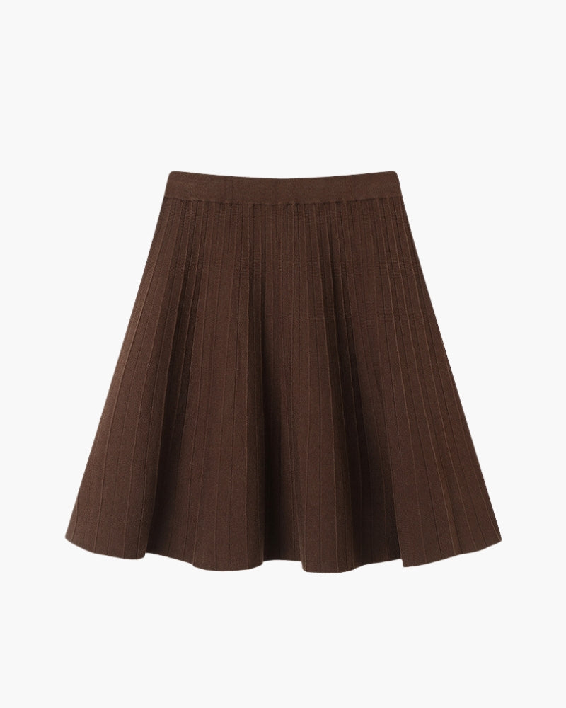 Cremona Wool Mini Skirt