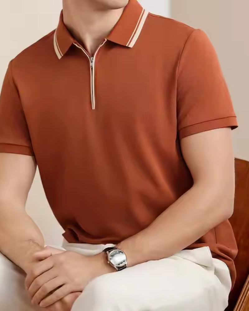 Ostuni Zip Polo
