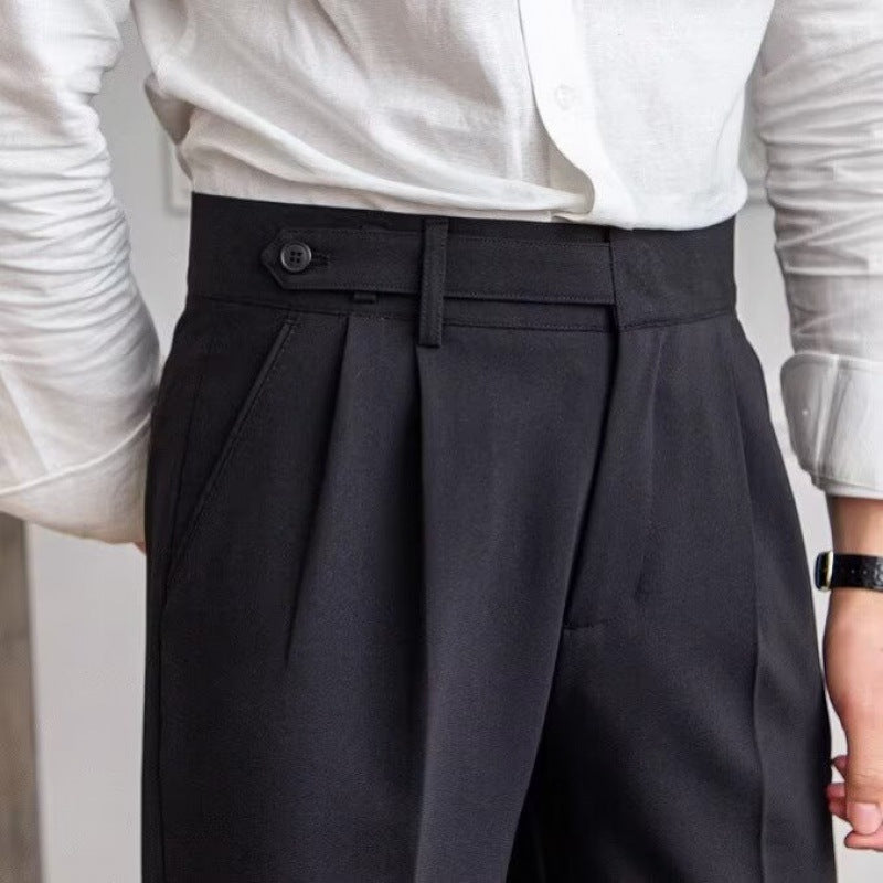 Salcombe High-Waist Trousers