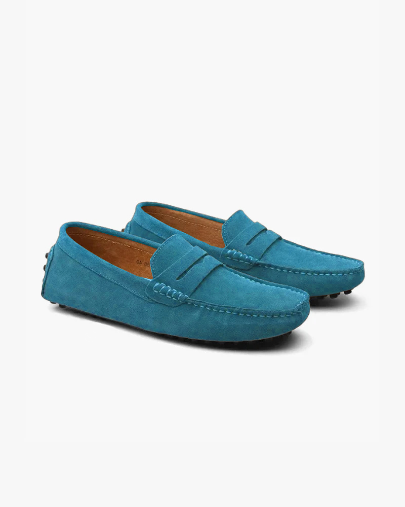 Pantelleria Suede Driving Loafer
