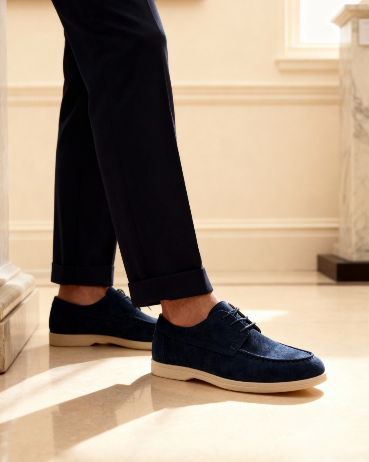 Bridgehampton Suede Lace-Up Shoe