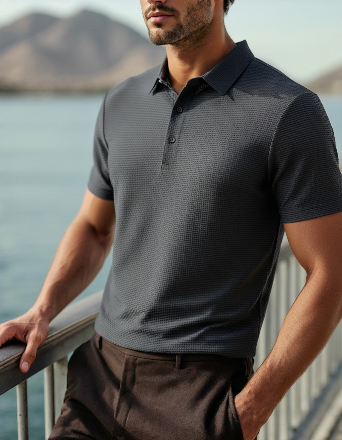 Sperlonga Silk Polo