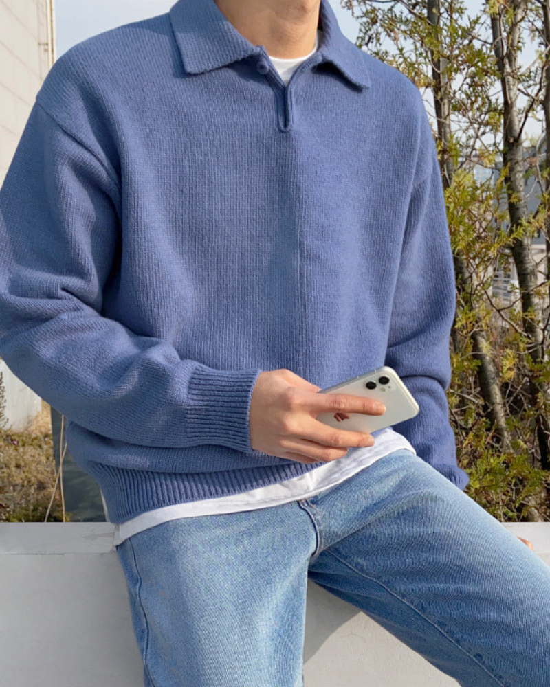 Recanati Wool Half-Zip