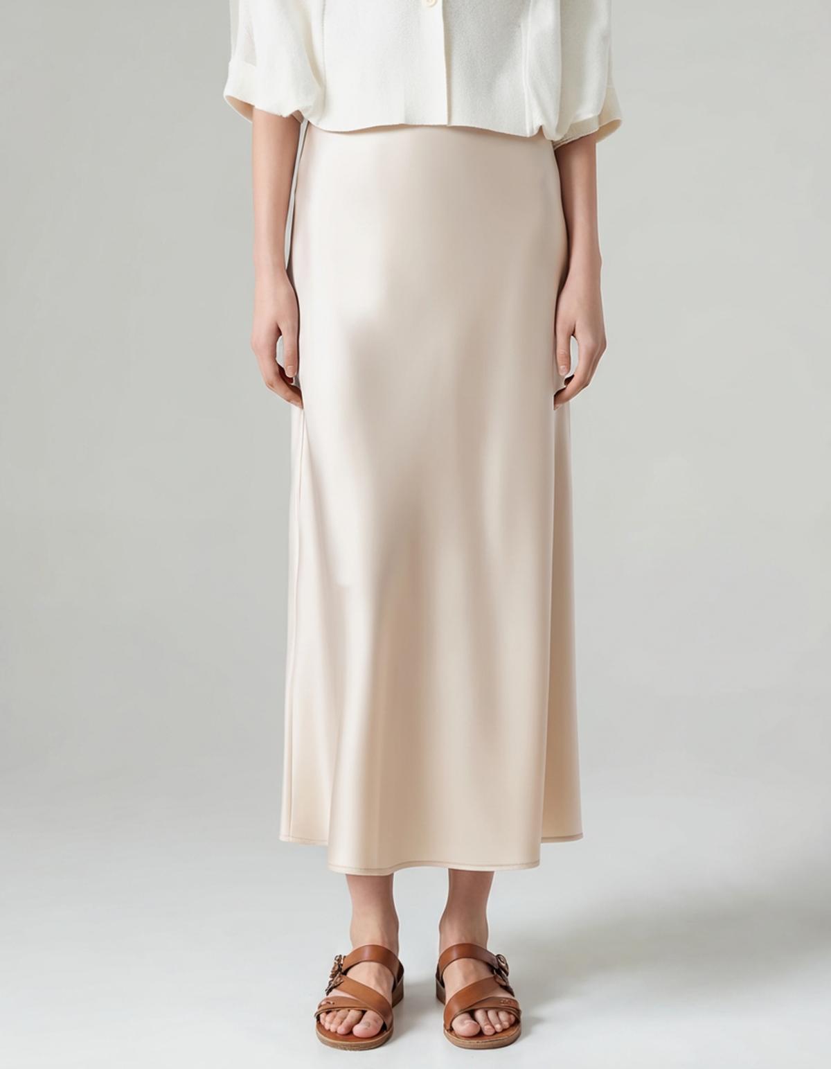 Bonifacio Silk Skirt