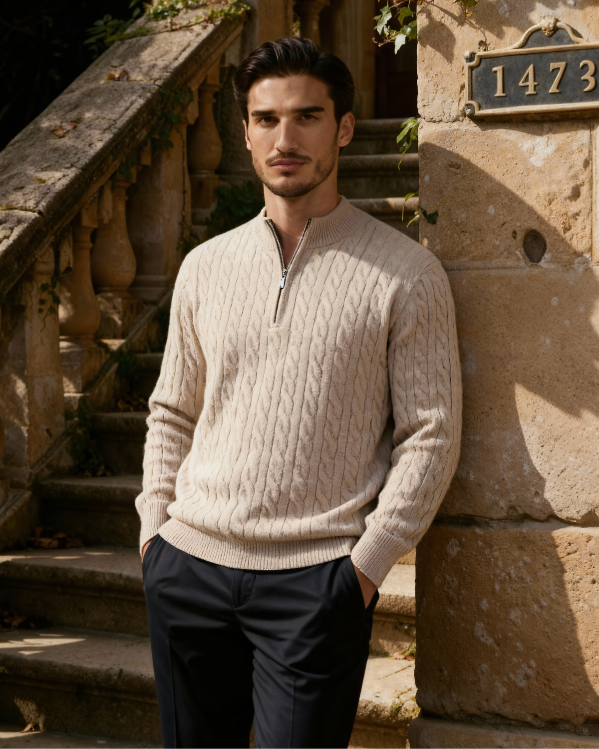 Stintino Cashmere Half-Zip