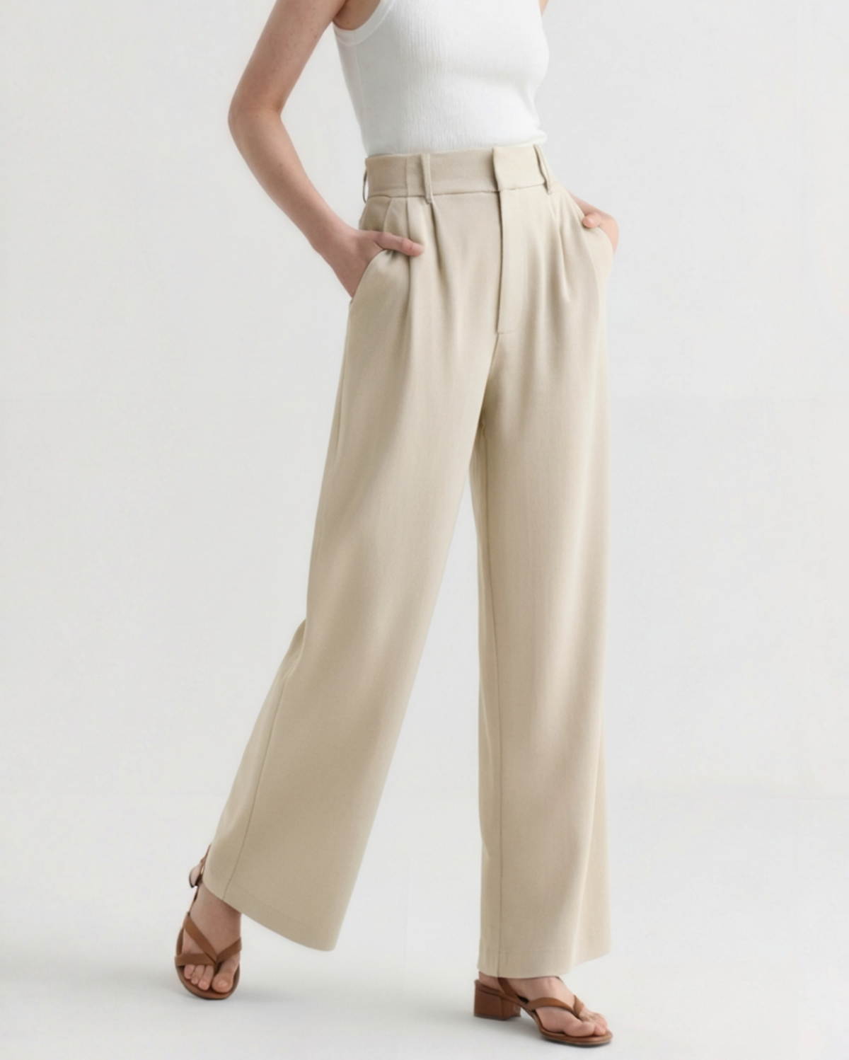 Arosa Wide-Leg Trousers