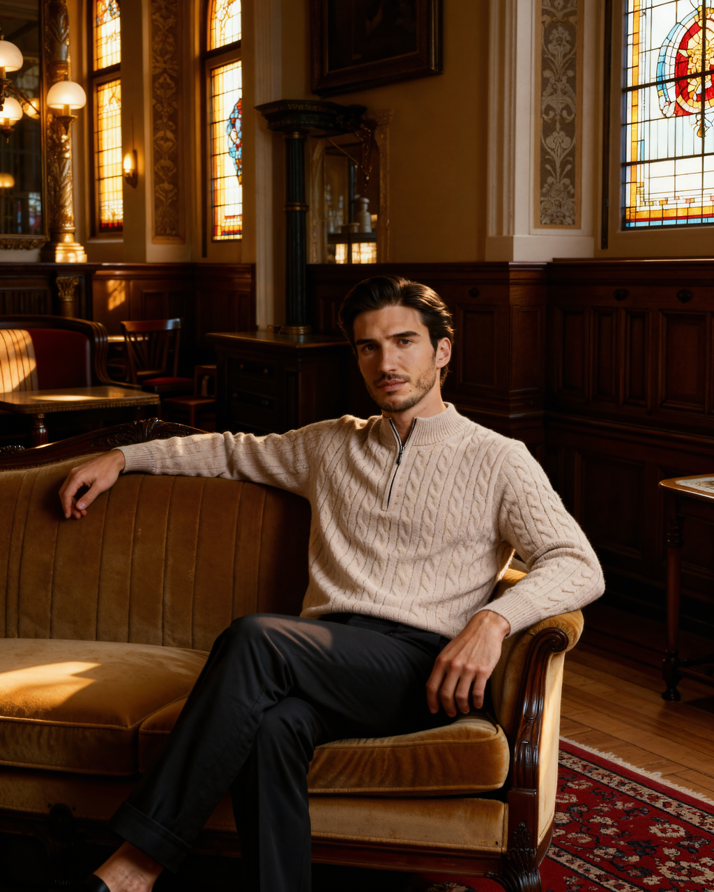 Stintino Cashmere Half-Zip