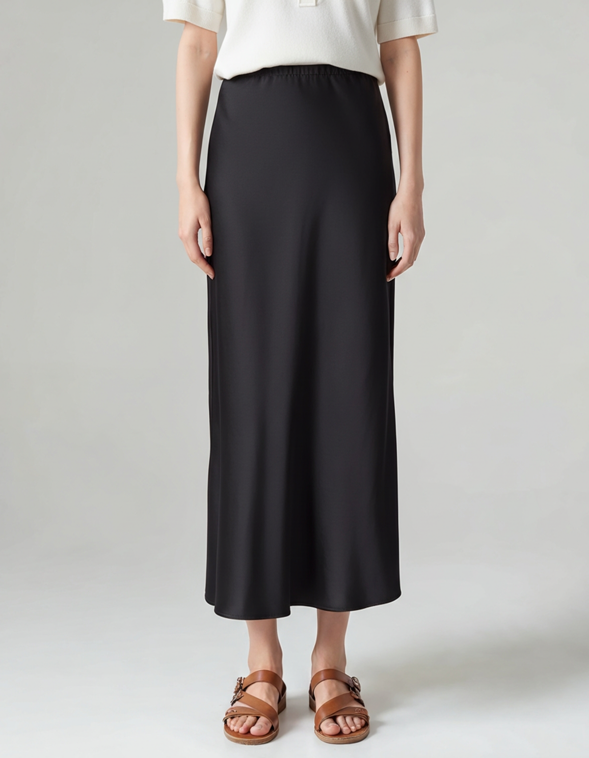 Bonifacio Silk Skirt